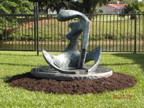 Bather Bronze Outdoor Sculpture 1 small