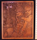 Get Your Picture Carved Into Bamboo Or Other Wood Types 1 small