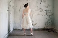 Cypress Eco Wedding Gown- Long & Short 1 small
