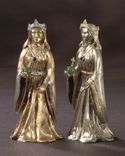 Gold Chess Set (No.1 Of 12) Circa 1972 2 small