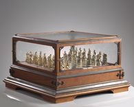 Gold Chess Set (No.1 Of 12) Circa 1972 7 small