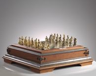 Gold Chess Set (No.1 Of 12) Circa 1972 8 small