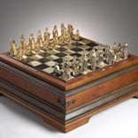 Gold Chess Set (No.1 Of 12) Circa 1972 9 small