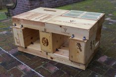 Wine Box Coffee Table 1 small
