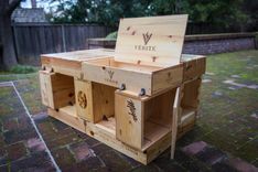 Wine Box Coffee Table 2 small