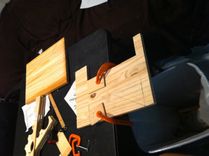 Rustic Pine End Table 3 small