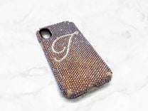 Custom Initial Crystallized Iphone Case Any Model Cell Phone Bling European Crystals Bedazzled 3 small
