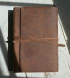Leather Bound Bible Niv Version Distressed Brown Cowhide (577uu) 1 small