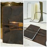 Handmade Leather Bound Professional Notebook Journal 5 small