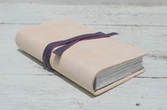 Personalized Leather Diary Bound Handmade Journal Travel Engraved Leather Silkscreen Art Notebook 1 small
