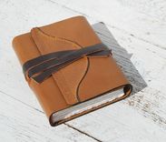 Leather Journal Handmade Pocket Travel Gift Diary Watercolor Art Notebook 5 small