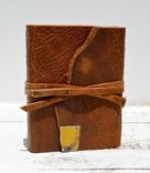 Handmade Leather Bound Journal Western Adventure Travel Diary Outdoors Notebook 1 small