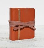 Customized Red Leather Journal Pocket Dairy Engraved Leather Personalized Notebook 1 small
