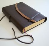 Custom Leather Bible Recovering Made To Order For New International Bible Copper (403) 1 small