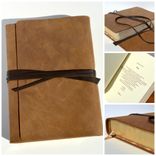 Custom Made To Order Leather Cover For Any Version Bible With Rebinding (296) 1 small
