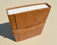 Elegant Handmade Parchment Paper Journal Diary Watercolor Art Notebook (533) 4 small