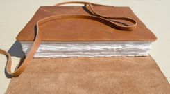 Elegant Handmade Parchment Paper Journal Diary Watercolor Art Notebook (533) 6 small