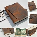 Custom Order Pigskin Journal Notebook Lined Pages Large Handmade Travel Diary (475) 1 small