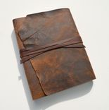 Custom Order Pigskin Journal Notebook Lined Pages Large Handmade Travel Diary (475) 2 small