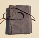 Custom Order Leather Bound Notebook Lined Brown Journal Travel Diary (501) 1 small