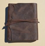 Custom Order Leather Bound Notebook Lined Brown Journal Travel Diary (501) 3 small