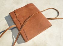 Personal Bound Leather Diary Planner Distressed Hide Custom Order Journal (491) 5 small