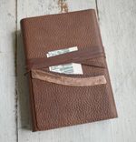 Custom Order Leather Travel Journal Personal Diary Planner Notebook (460b) 2 small