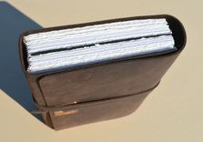 Custom Order Leather Art Journal Planner Elegant Personal Diary (530) 4 small