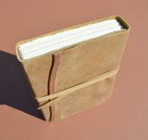 Custom Order Leather Bound Notebook Lined Personalized (470) 2 small