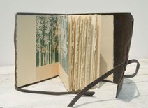 Custom Order Handmade Leather Journal Bound Travel Diary Tree Art Notebook (241b) 2 small