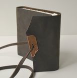 Custom Handmade Leather Bound Journal Travel Diary (277) 2 small