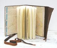Custom Handmade Leather Bound Travel Journal 3 small