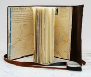 Custom Handmade Leather Bound Travel Journal 4 small