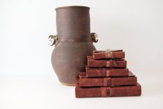 Custom Handmade Leather Bound Mexican Adventure Collection Set 1 small