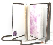 Leather Bound Handmade Journal 1 small