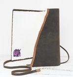 Leather Bound Handmade Journal 4 small
