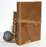 Handmade Leather Bound Travel Business Journal Diary Notebook 1 small