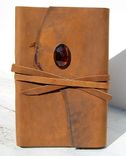 Leather Journal Custom Handmade Travel Diary Adventure Watercolor Art Notebook (092) 1 small
