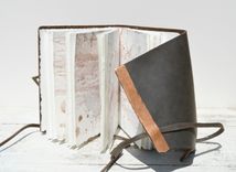 Leather Bound Handmade Travel Watercolor Art Journal Notebook 3 small