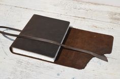 Handmade Brown Leather Bound Journal Travel Adventure Diary Watercolor Art Notebook Ledger 2 small