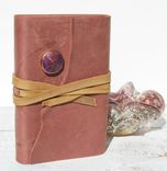 Leather Journal Handmade Bound Travel Cowgirl Diary Watercolor Art Notebook 1 small