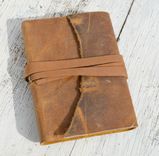 Handmade Leather Bound Outlaw Mexico Bandit Journal Travel Vintage Map Diary Poetry Art Notebook 1 small
