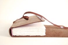 Leather Bound Journal Handmade Paper Southwest Diary Travel Adventure Art Notebook 3 small