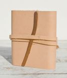 Leather Bound Handmade Miniature Journal Travel Diary Watercolor Copper Art Book 1 small