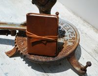 Leather Bound Handmade Pocket Journal Hunter Outdoorsman Diary Art Notebook 5 small