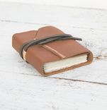 Handmade Leather Bound Pocket Journal Diary 1 small