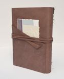 Handmade Leather Bound Sleeve Journal Personal Day Planner Ledger Travel Diary 2 small