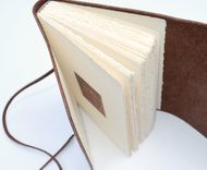 Handmade Leather Bound Sleeve Journal Personal Day Planner Ledger Travel Diary 3 small