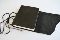 Custom Handmade To Order Bound Black Leather Journal Diary Notebook 5 small