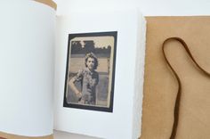 Custom Buckskin Leather Bound Travel Journal Diary Notebook Day Planner 4 small